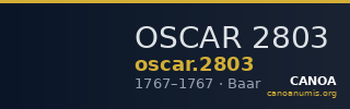 OSCAR 2803 — CANOA