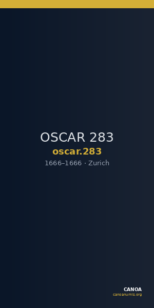 OSCAR 283 — CANOA