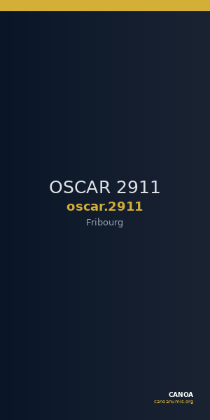 OSCAR 2911 — CANOA