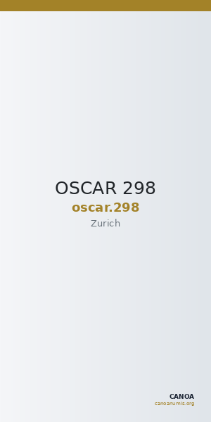 OSCAR 298 — CANOA