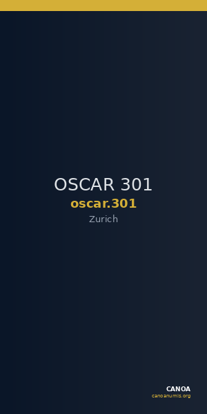OSCAR 301 — CANOA