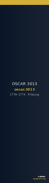 OSCAR 3013 — CANOA