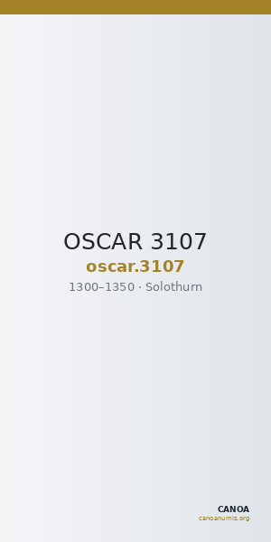 OSCAR 3107 — CANOA