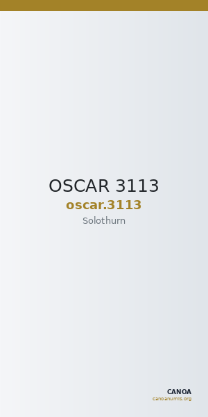 OSCAR 3113 — CANOA