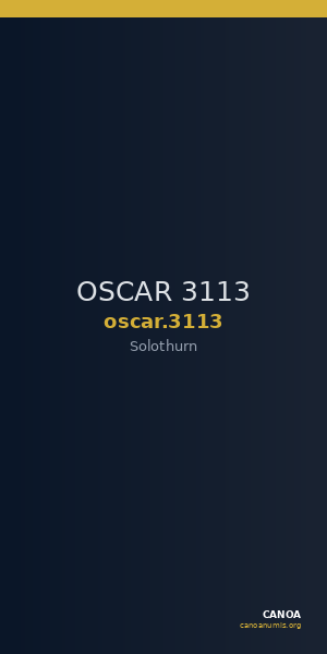 OSCAR 3113 — CANOA