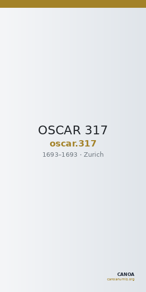OSCAR 317 — CANOA
