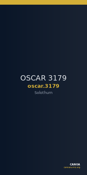 OSCAR 3179 — CANOA