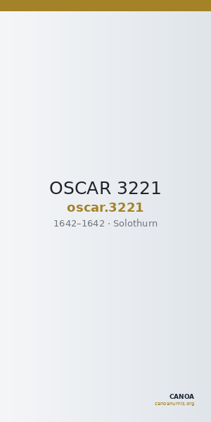 OSCAR 3221 — CANOA