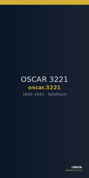 OSCAR 3221 — CANOA