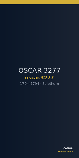 OSCAR 3277 — CANOA