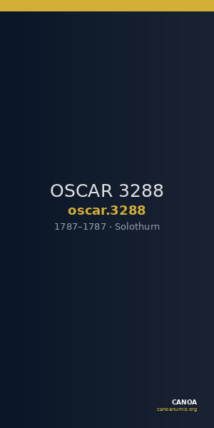 OSCAR 3288 — CANOA