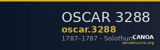 OSCAR 3288 — CANOA