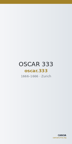OSCAR 333 — CANOA