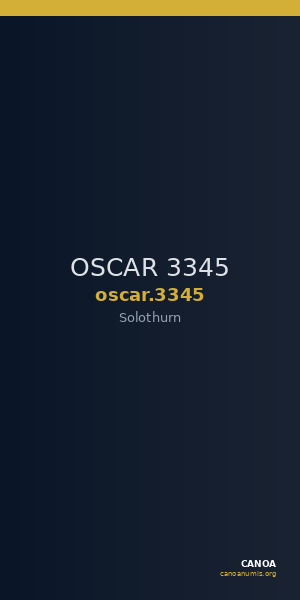 OSCAR 3345 — CANOA