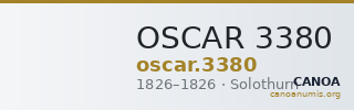 OSCAR 3380 — CANOA