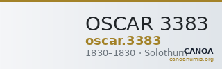 OSCAR 3383 — CANOA