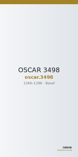 OSCAR 3498 — CANOA