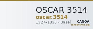 OSCAR 3514 — CANOA