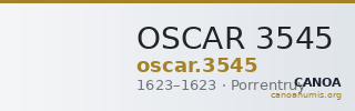 OSCAR 3545 — CANOA