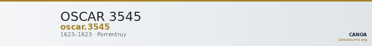 OSCAR 3545 — CANOA