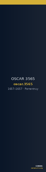 OSCAR 3565 — CANOA