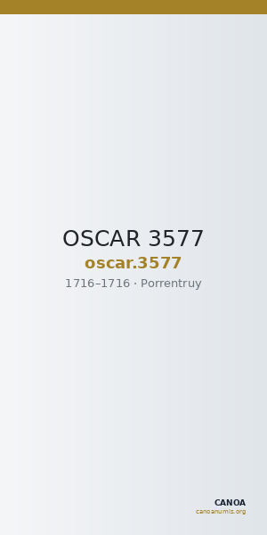 OSCAR 3577 — CANOA
