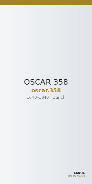 OSCAR 358 — CANOA