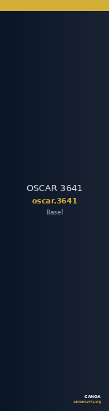 OSCAR 3641 — CANOA