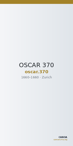 OSCAR 370 — CANOA