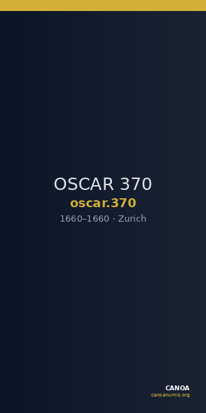 OSCAR 370 — CANOA