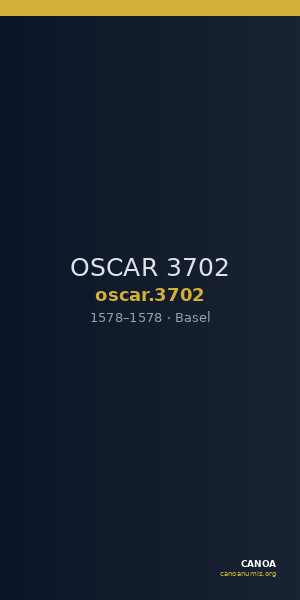 OSCAR 3702 — CANOA