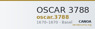 OSCAR 3788 — CANOA