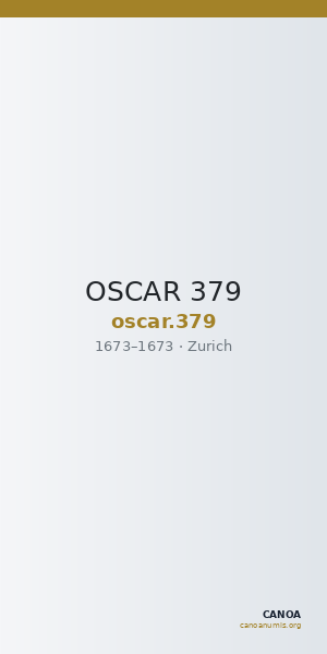 OSCAR 379 — CANOA