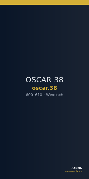 OSCAR 38 — CANOA