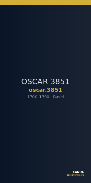 OSCAR 3851 — CANOA
