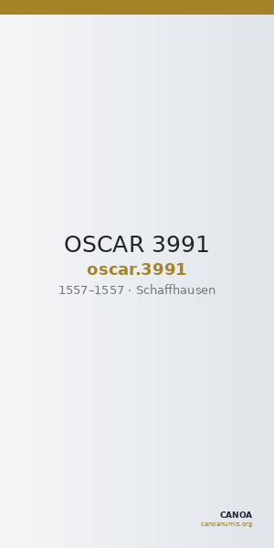 OSCAR 3991 — CANOA