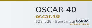 OSCAR 40 — CANOA