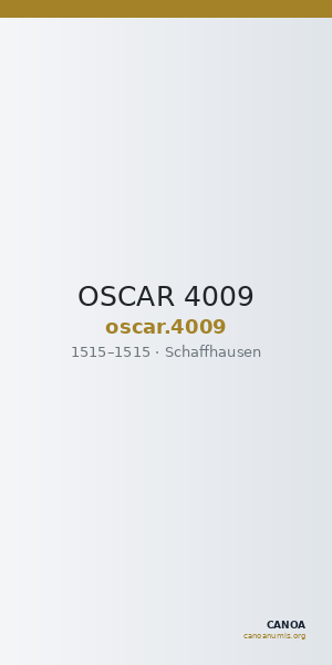 OSCAR 4009 — CANOA