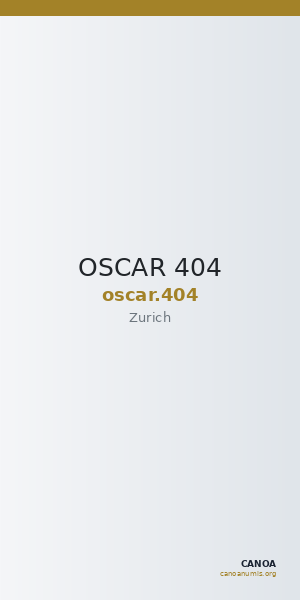 OSCAR 404 — CANOA