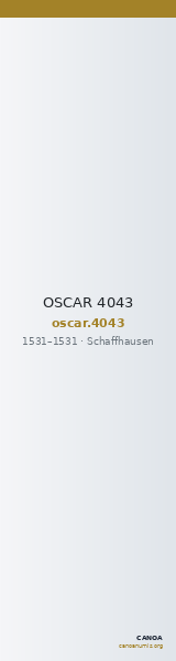 OSCAR 4043 — CANOA