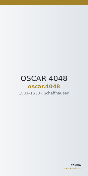 OSCAR 4048 — CANOA