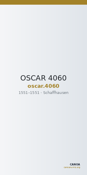 OSCAR 4060 — CANOA