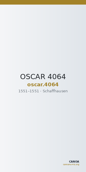 OSCAR 4064 — CANOA