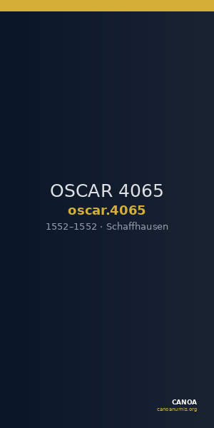 OSCAR 4065 — CANOA