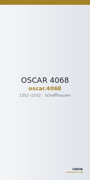 OSCAR 4068 — CANOA