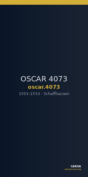 OSCAR 4073 — CANOA