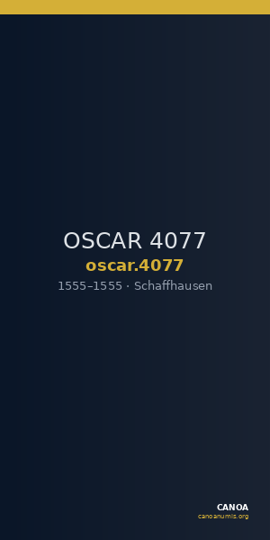OSCAR 4077 — CANOA