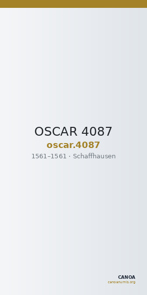 OSCAR 4087 — CANOA