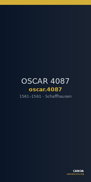 OSCAR 4087 — CANOA