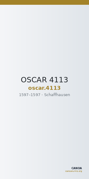 OSCAR 4113 — CANOA